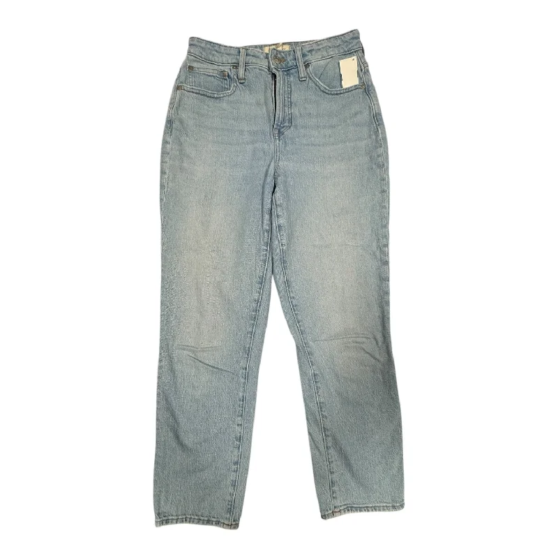 Relaxed-Fit Men's JeansJeans Straight By Madewell In Blue Denim, Size:2
