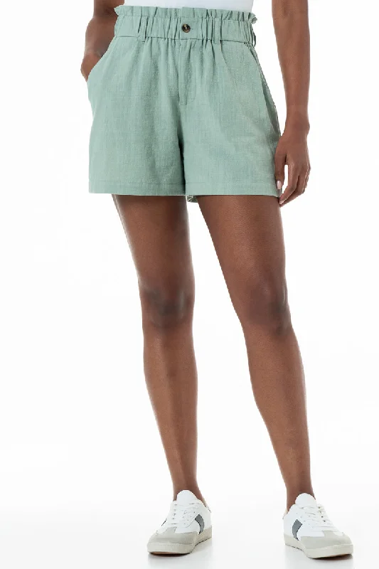 Men's Pants with Antimicrobial TreatmentPaperbag Shorts _ 151986 _ Sage