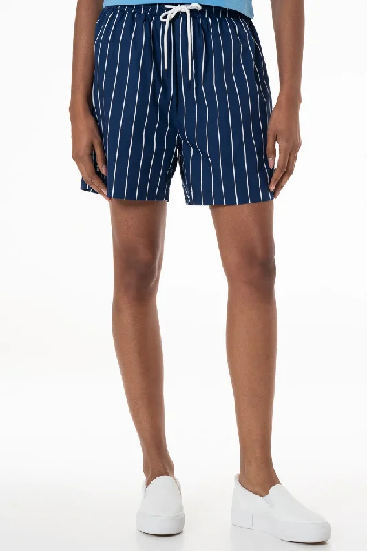 Men's Patterned Pants with Animal PrintsPoplin Shorts _ 151981 _ Ink