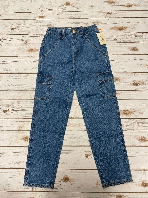 Affordable Designer Men's JeansJeans Straight By Universal Thread In Blue Denim, Size: 0