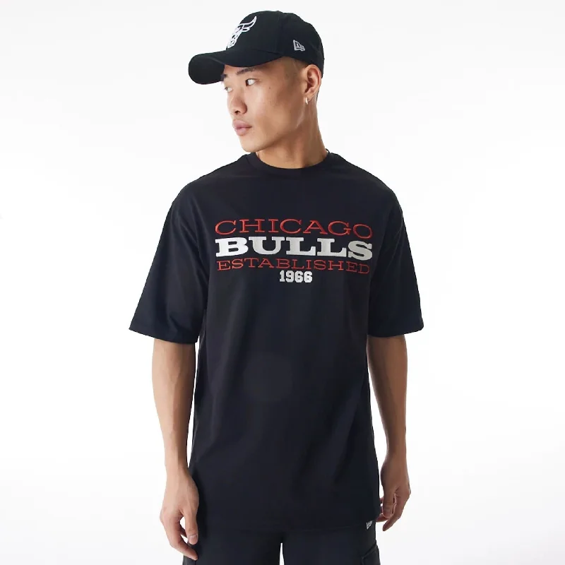 Men's Shirts with UV ProtectionChicago Bulls NBA Lifestyle Black T-Shirt