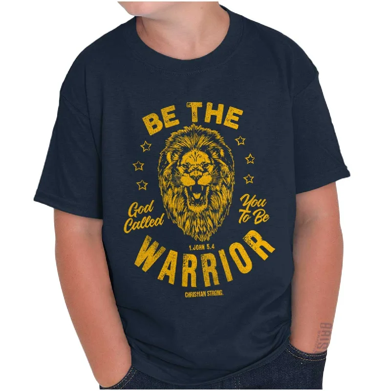 Men's Wrinkle-Free Shirts for Easy CareBe the Warrior Lion Youth T Shirt
