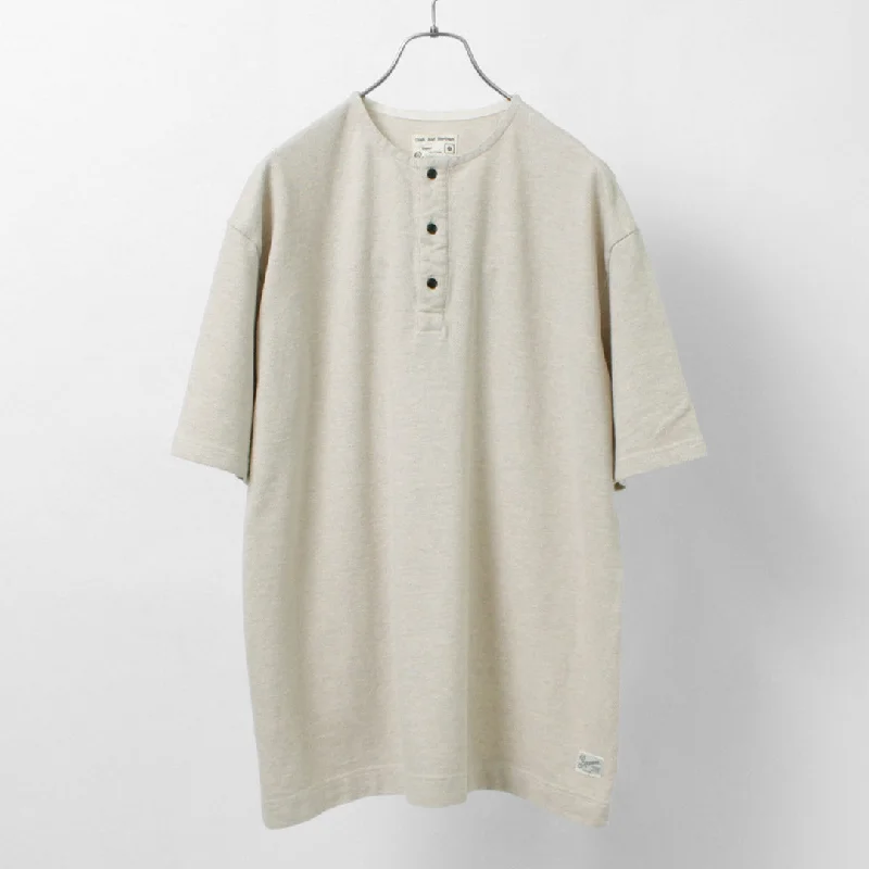 Men's Shirts with Short PlacketsKEPANI / Canoco Henry Neck T-shirt