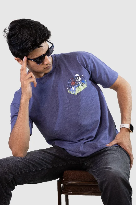Layered Men's VestsZen T-shirt: Violet