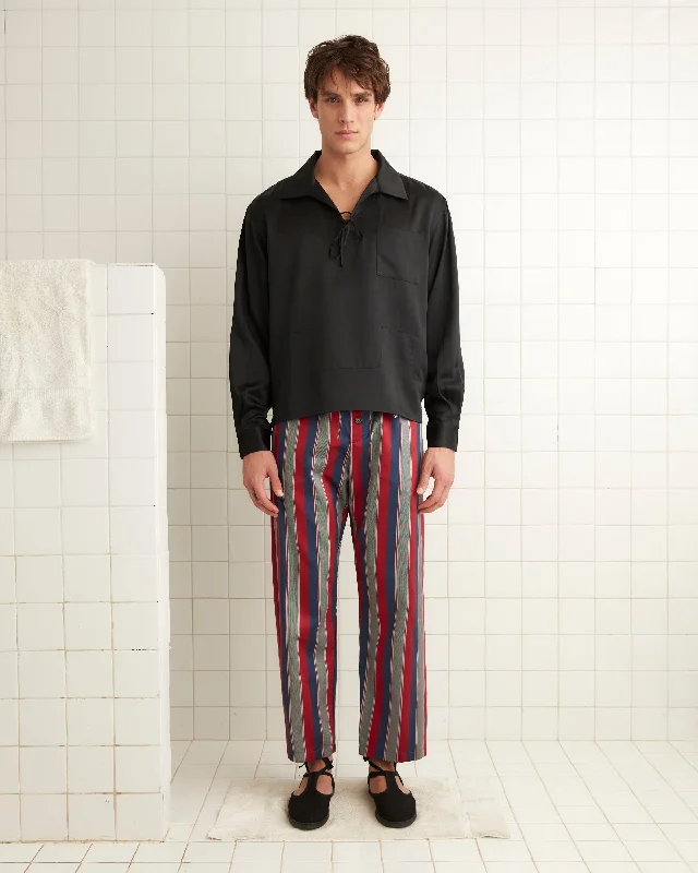 Men's Pants with Slant PocketsMarina Stripe Pajama Pants
