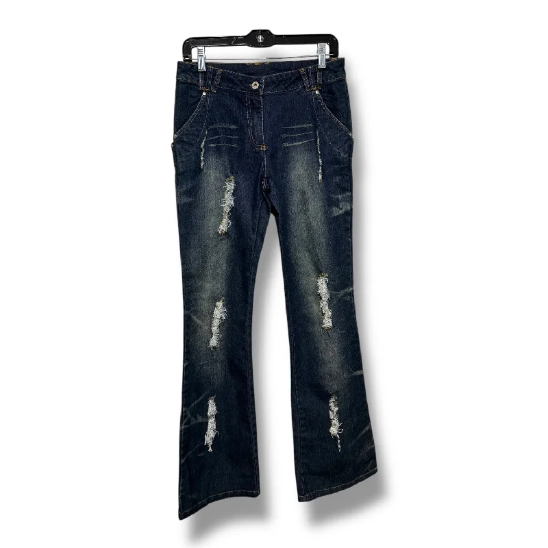 Men's Jeans for a Night OutJeans Flared By Clothes Mentor In Blue Denim, Size: 16