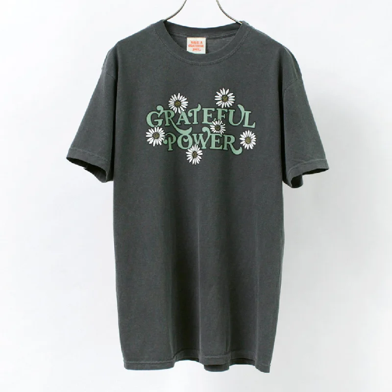 Classic Men's Button-Up ShirtsHAVE A GRATEFUL DAY / Short Sleeve T-Shirt -POWER#1