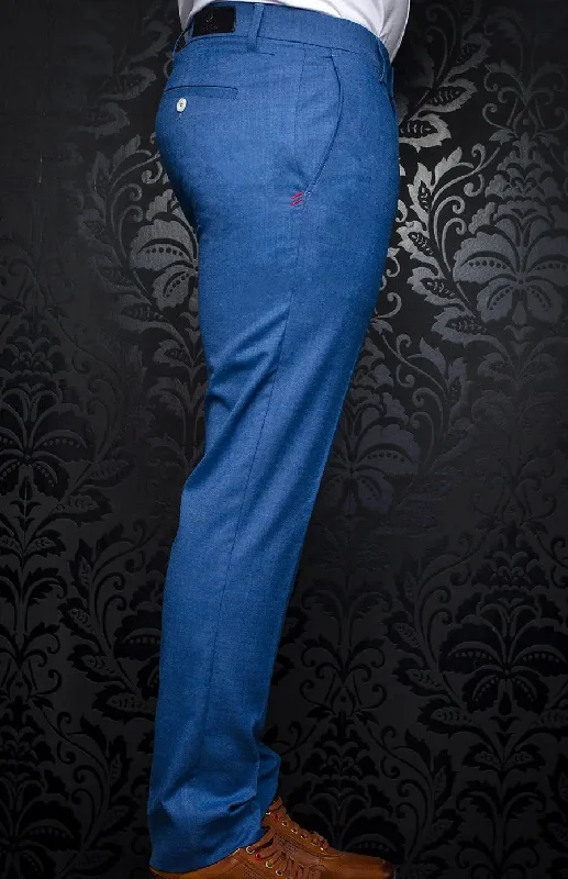 Men's Pants with Elastic CuffsAU NOIR | Ultra Stretch Pants | Wesson Craig Indigo