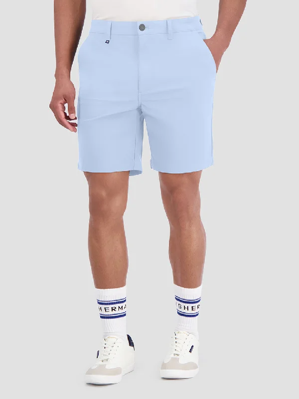 Men's Unique and Designer Bottom Wear for a Statement Look4Way Stretch Tech Shorts - Light Blue