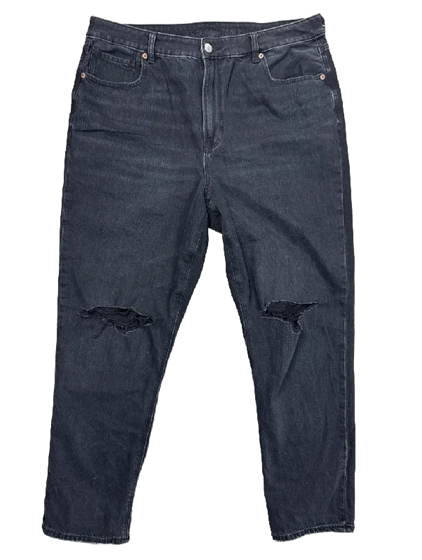 Men's Straight-Leg Jeans in Dark WashJeans Straight By American Eagle  Size: 14