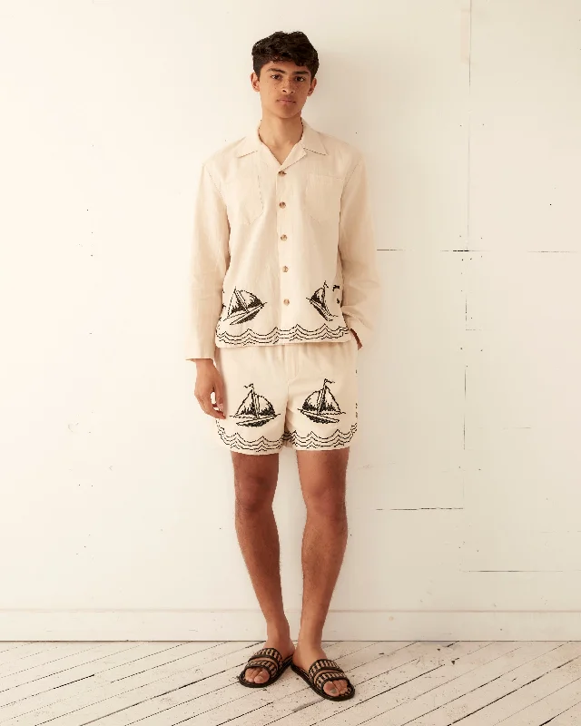 Men's Pants with Welt PocketsSailing Shorts