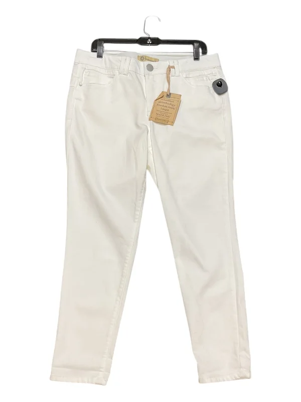 Oversized Relaxed-Fit Men's JeansJeans Cropped By Democracy In White, Size: 12