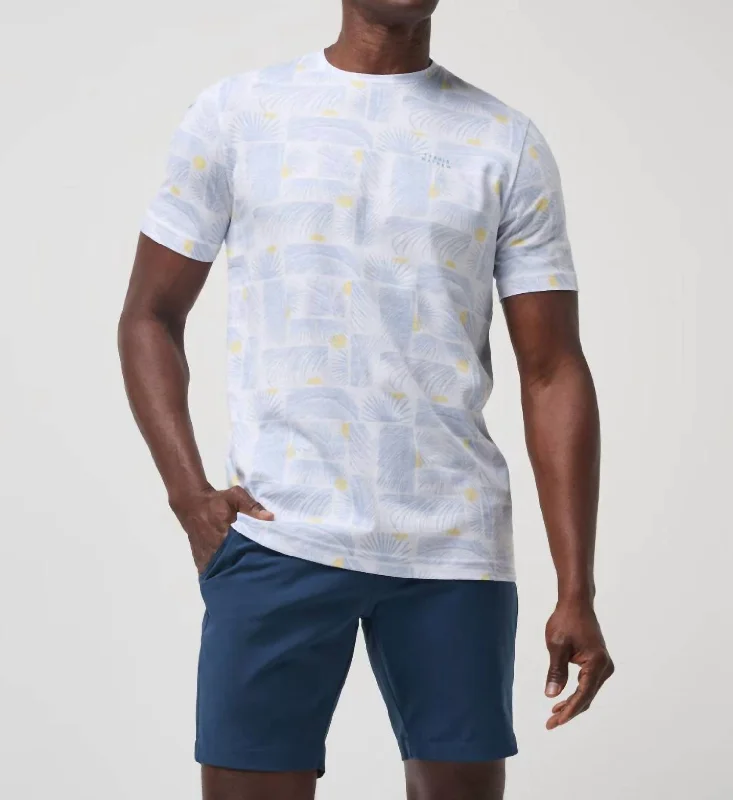 Men's Shirts with Embellished CollarsCancel All Calls Tee In White