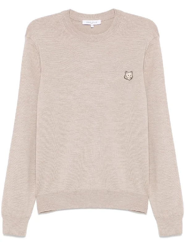 Maison Kitsune Men's' Sweaters Dove