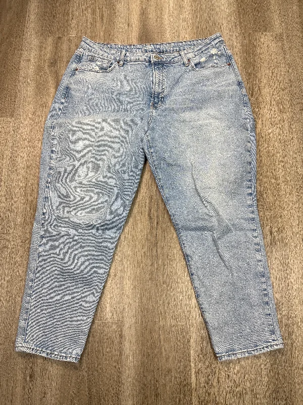 Baggy Men's JeansJeans Straight By Old Navy In Blue Denim, Size: 18