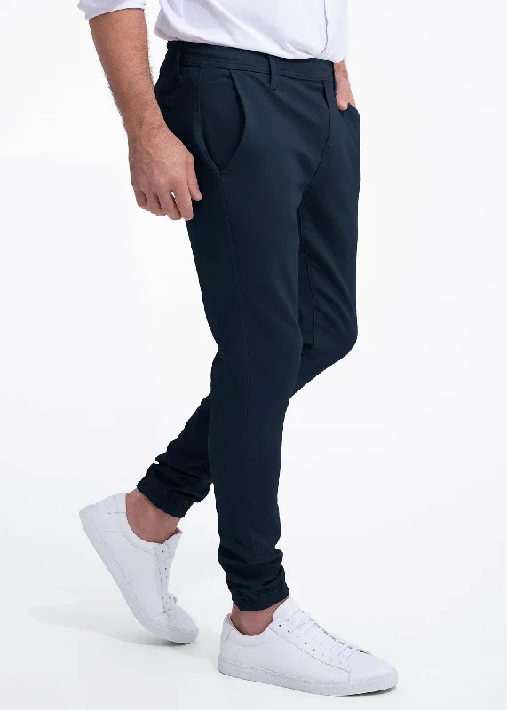 Men's Pants with Logo EmbossmentsDuo Joggers | Navy
