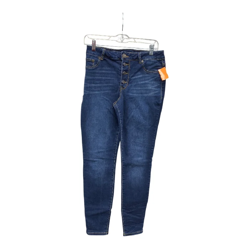 Men's Jeans with a Distressed LookJeans Skinny By Maurices In Blue, Size:10