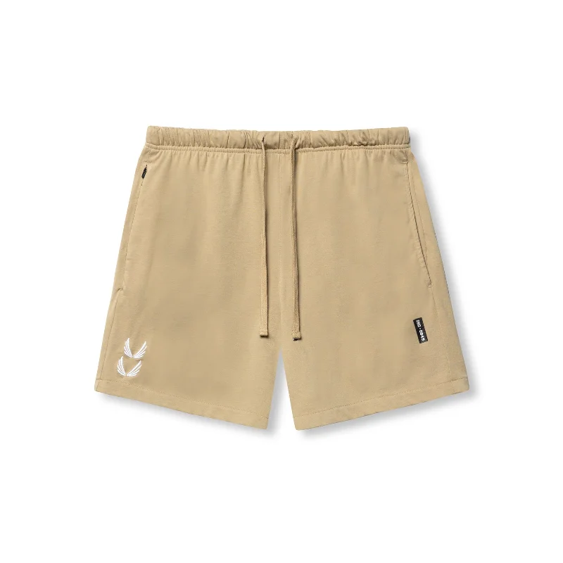 Men's Pants with Stain-Resistant Treatment0849. Tech Essential™ Sweat Short - Khaki