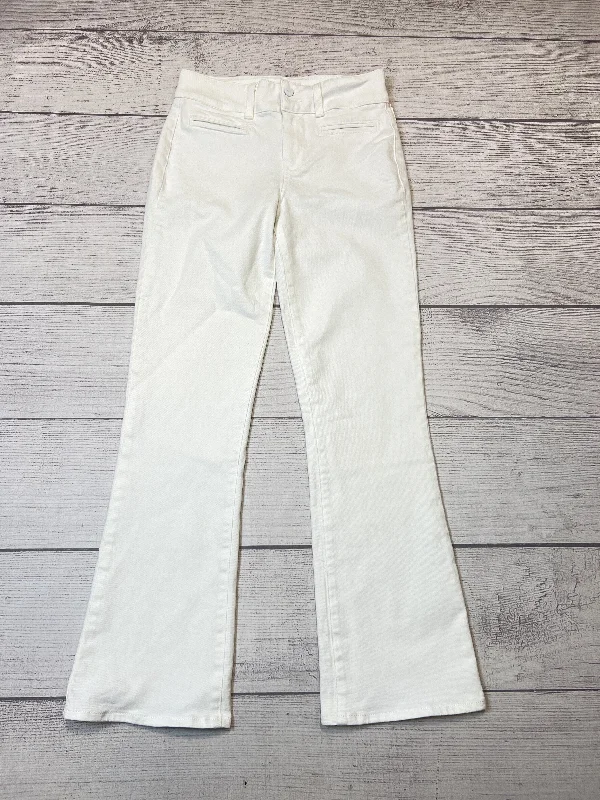 Leather Patch Men's JeansJeans Flared By Paige  Size: 0
