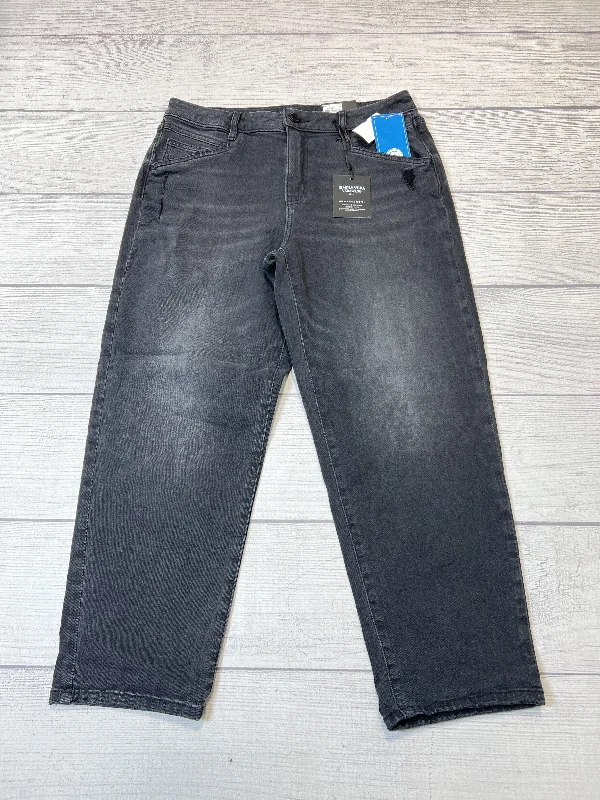 Men's Jeans for a Night OutNew! Mid-Rise Jeans Boyfriend Crop By Simply Vera  Size: 10