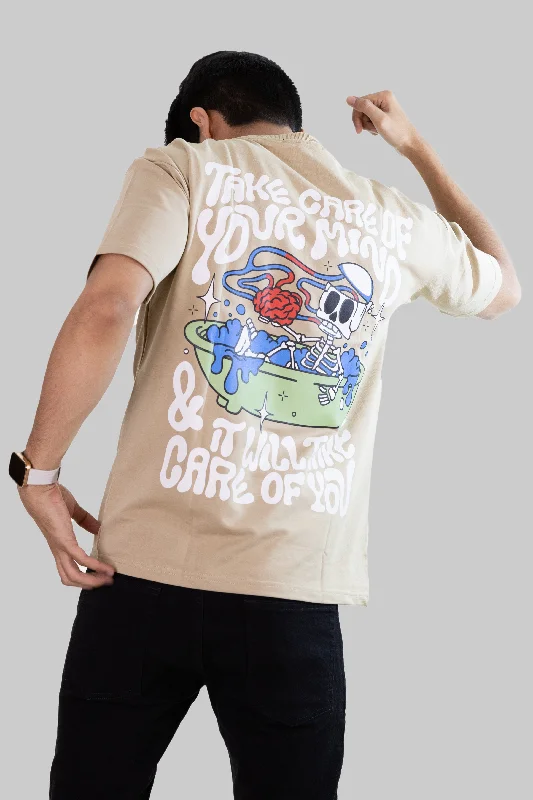 Men's Shirts with Contrast CollarsZen T-shirt: Sandal