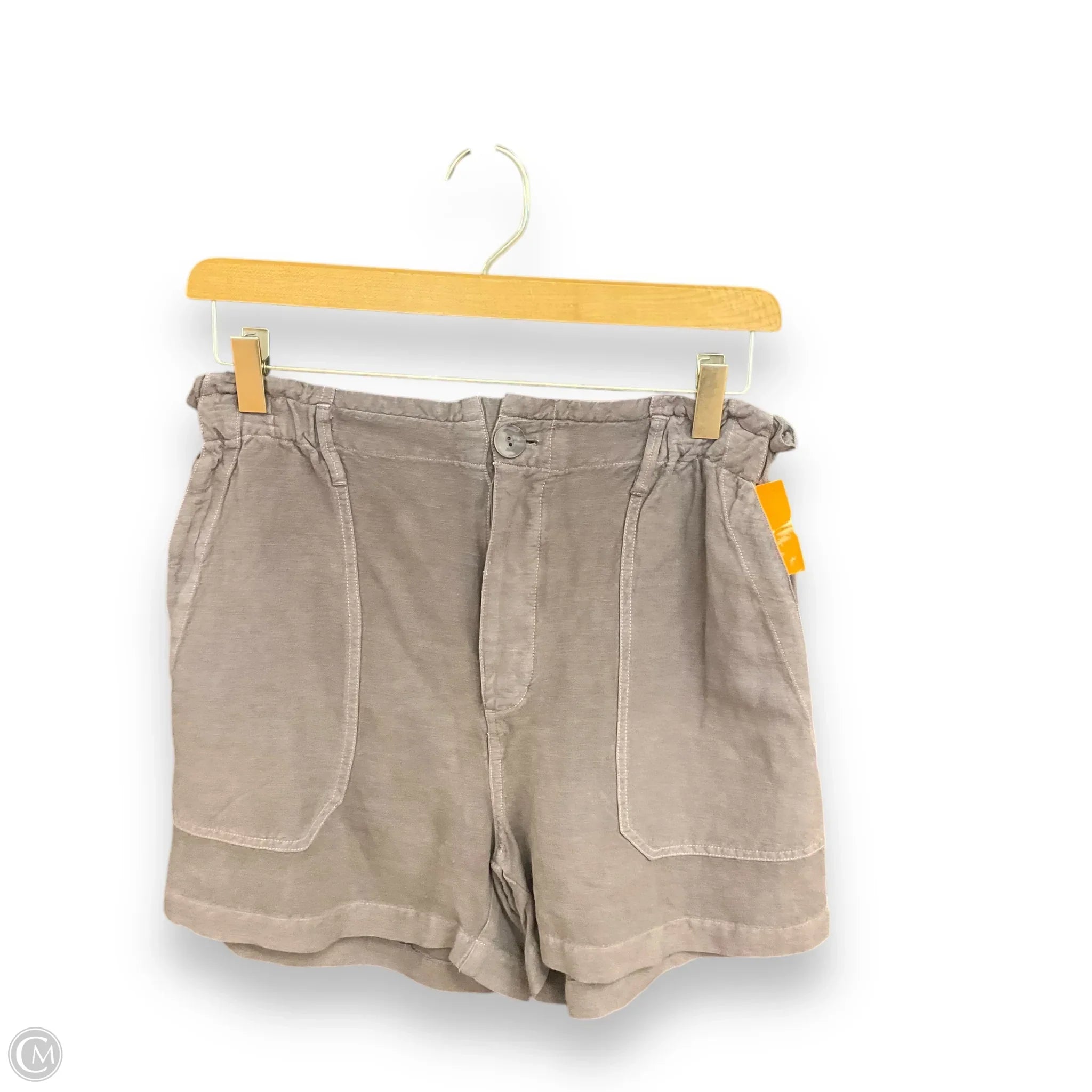 Casual Men's ChinosShorts By Cloth & Stone In Grey, Size: S