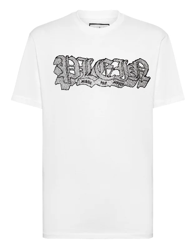 Men's Shirts with High NecksT-shirt Round Neck SS Tattoo
