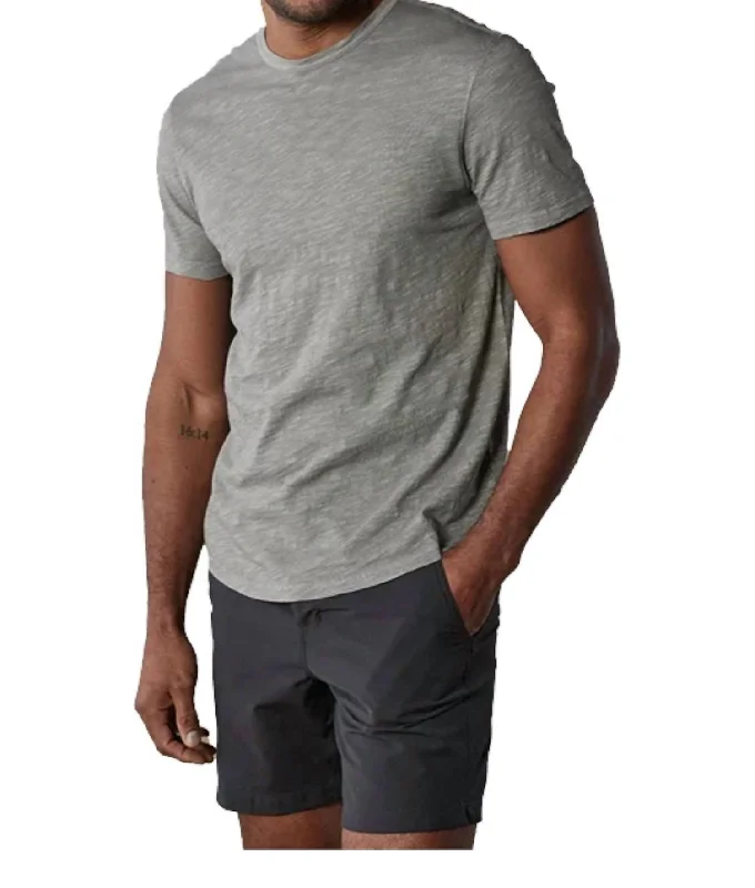 Men's Shirts with Adjustable CuffsLegacy Jersey Perfect T-Shirt In Greystone
