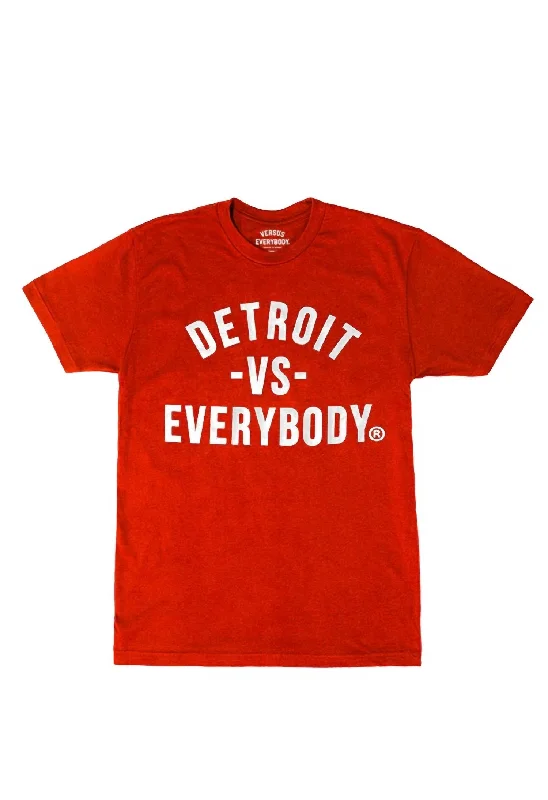 Men's Short-Sleeved ShirtsMen's Detroit T-Shirt In Red/white