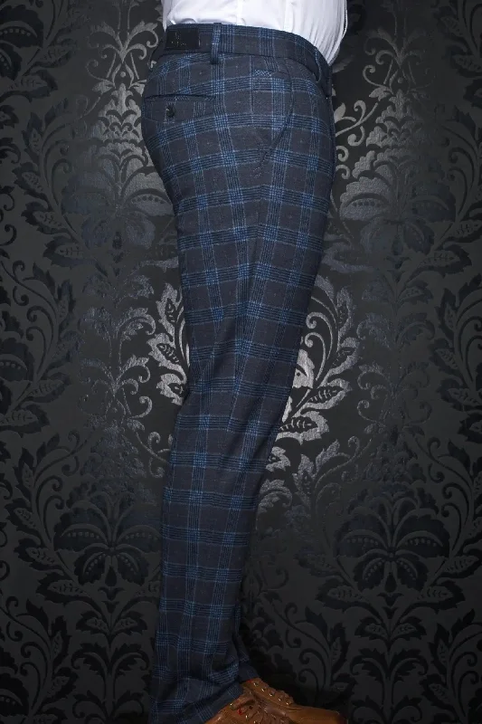 Men's Custom-Fit Pants for a Personalized TouchAU NOIR | Ultra Stretch Pants | Beretta-Huston Navy Men's Custom-Fit Pants for a Personalized TouchAU NOIR | Ultra Stretch Pants | Beretta-Huston Navy