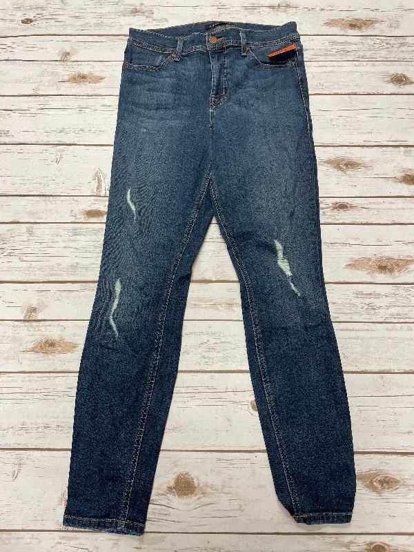 Authentic Raw Denim Men's JeansJeans Skinny By Level 99 In Blue Denim, Size: 6