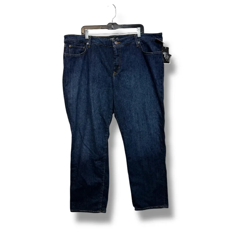 Light Wash Men's JeansJeans mid rise Straight By Lauren Jeans Co In Blue Denim, Size: 22