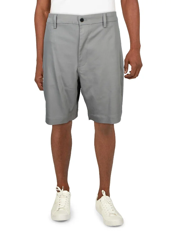 Men's Low-Waisted Pants for a Casual VibeMens Stretch Cotton Flat Front