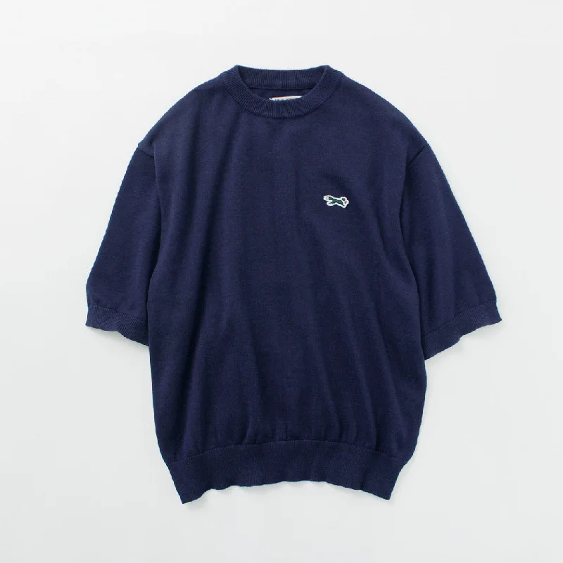 Men's Shirts with Logo EmbossmentsTHE FOX / Fox Knit Crew T-Shirt
