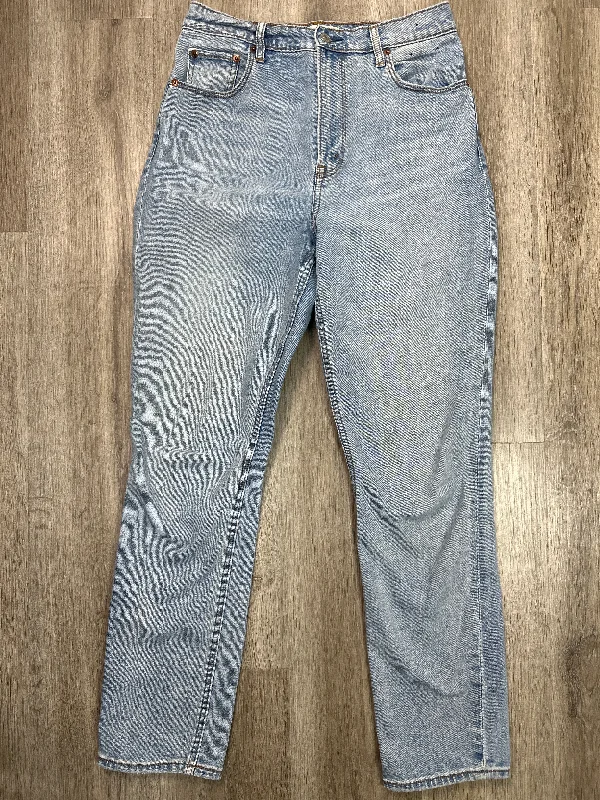 Jeans for Men with Skinny LegsJeans Straight By Abercrombie And Fitch In Blue Denim, Size: 8