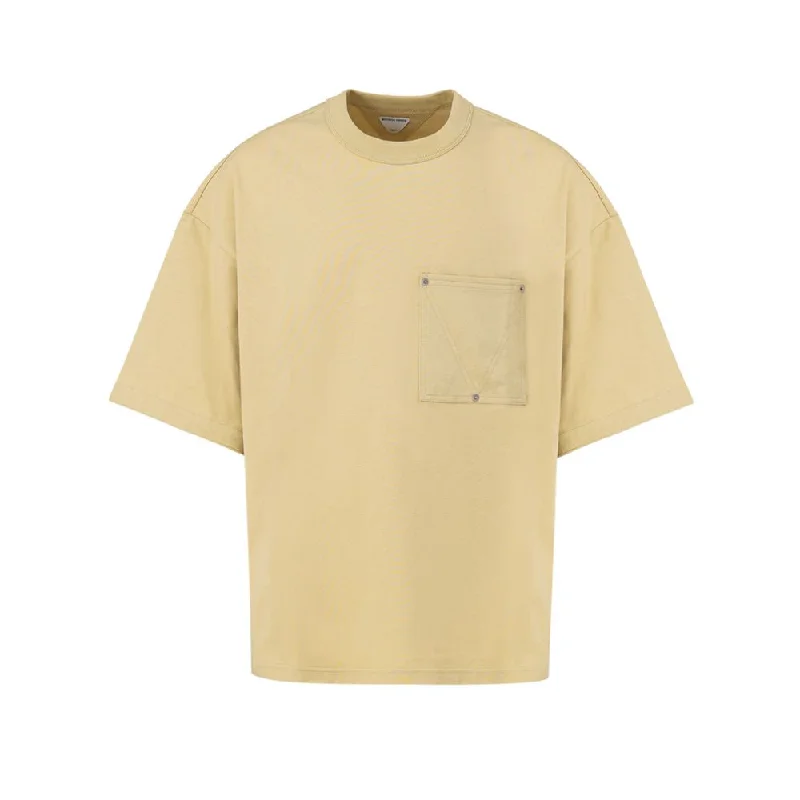 Men's Shirts with Appliquéd SleevesBottega Veneta Cotton Men's T-Shirt