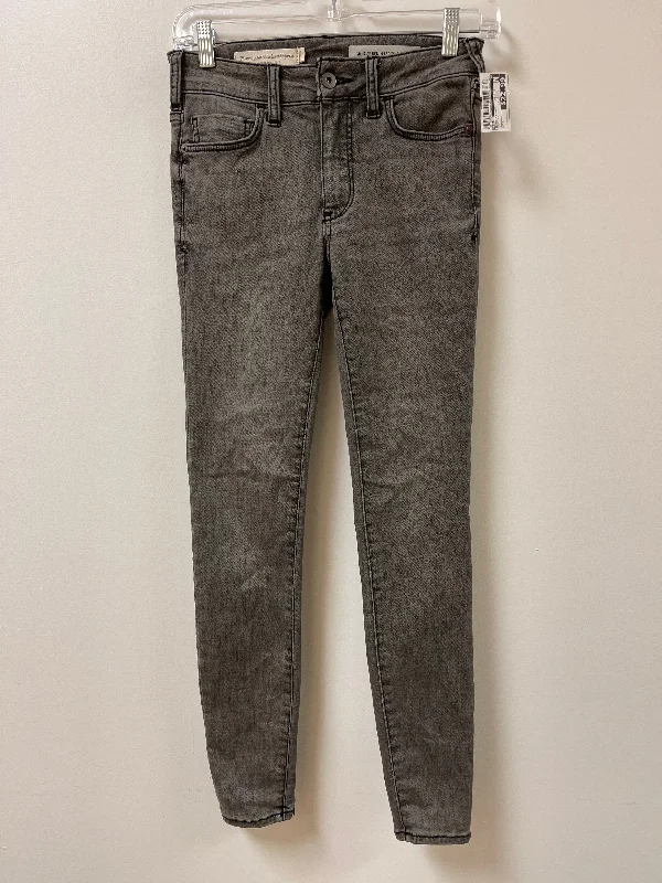 Dark Wash Men's JeansJeans Skinny By Pilcro In Grey Denim, Size: 2