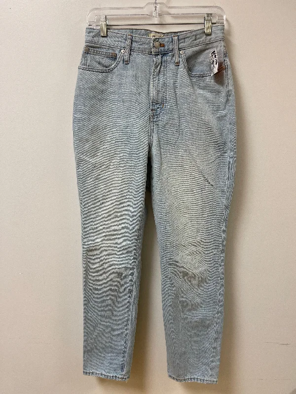 Elegant Straight-Leg Men's JeansJeans Straight By Madewell In Blue Denim, Size: 4