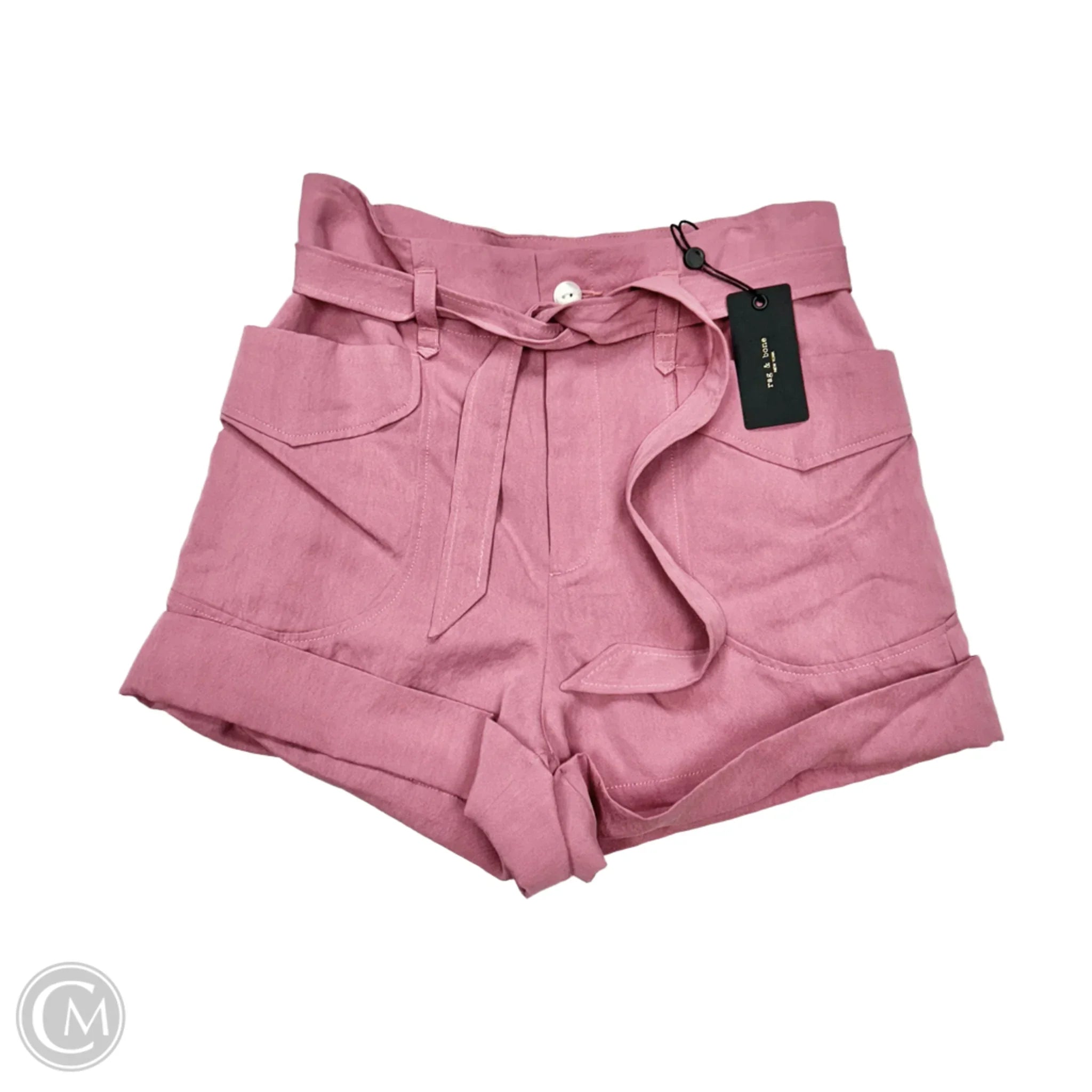 Men's Button-Fly Pants for a Traditional TouchShorts Designer By Rag And Bone In Pink, Size: 0 Men's Button-Fly Pants for a Traditional TouchShorts Designer By Rag And Bone In Pink, Size: 0