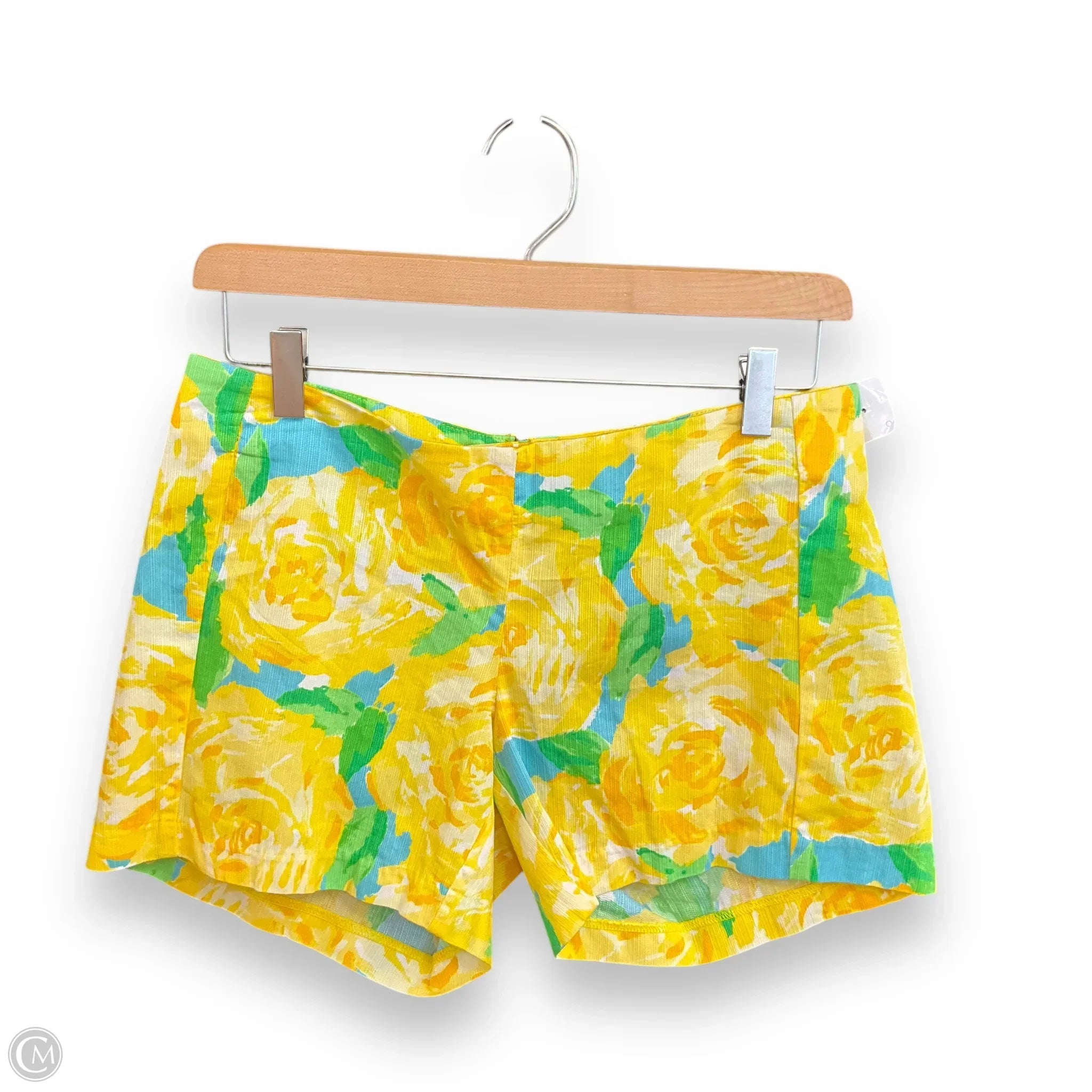 Men's Pants with Hidden ButtonsShorts By Lilly Pulitzer In Yellow, Size: 4