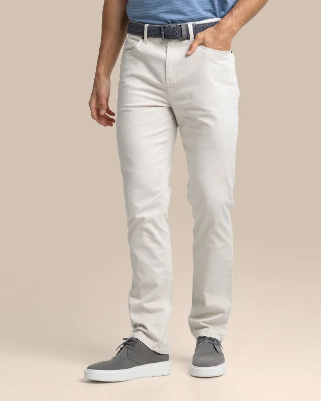Men's Pants with Adjustable CuffsSullivan Five Pocket Pant - Stone