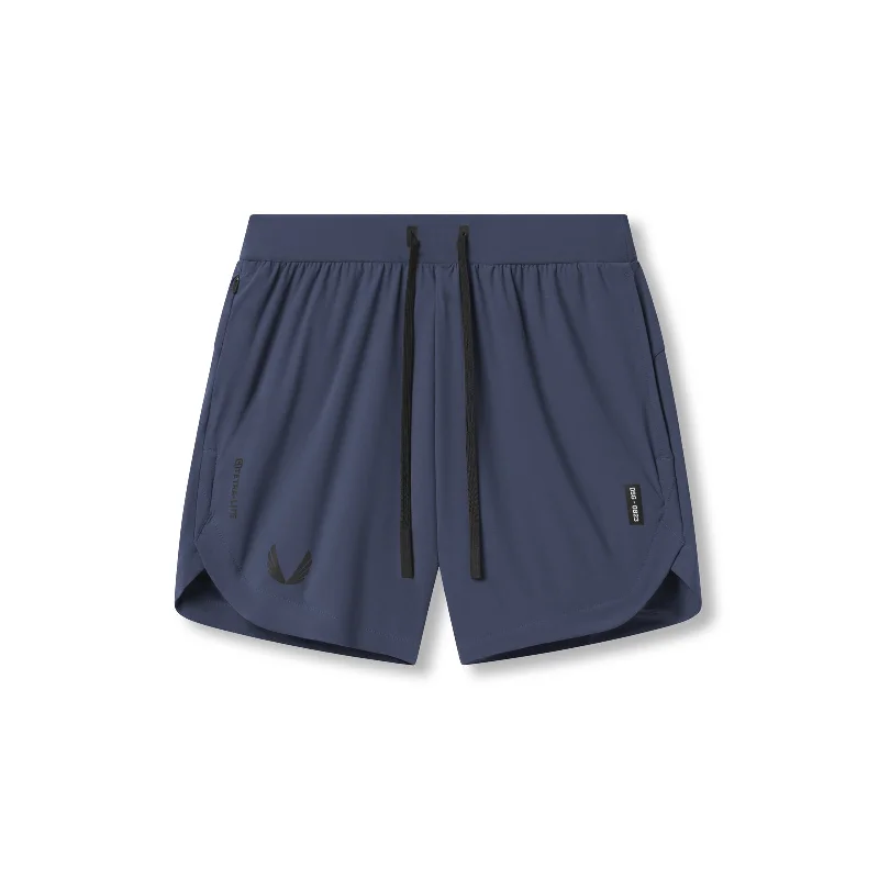Classic Men's Jeans0823. Tetra-Lite® 7" Linerless Short - Navy "Wings"