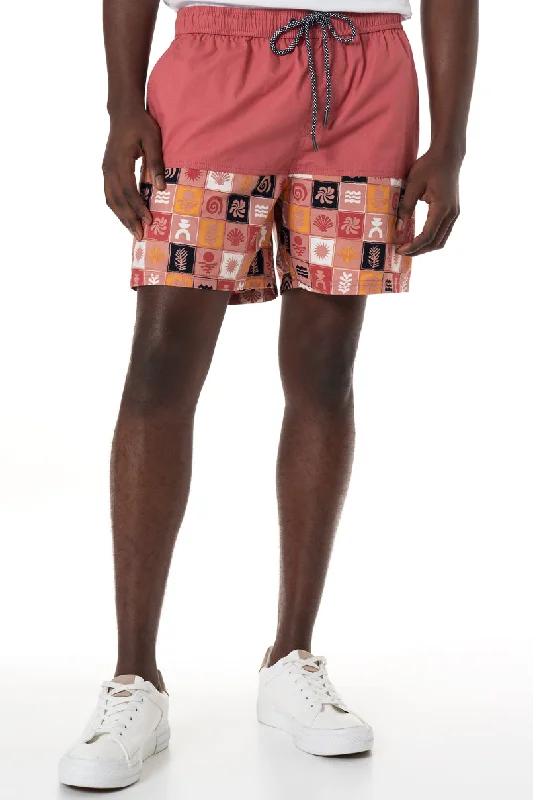 Men's Relaxed-Fit Pants for ComfortPool Shorts _ 151732 _ Rose