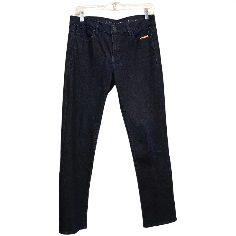 Jeans for Men with a Curvy BodyJeans Boot Cut By Calvin Klein In Blue Denim, Size:6