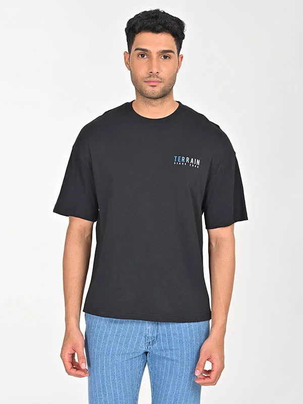 Casual Men's T-ShirtsMen Graphic Crew Neck T-Shirt