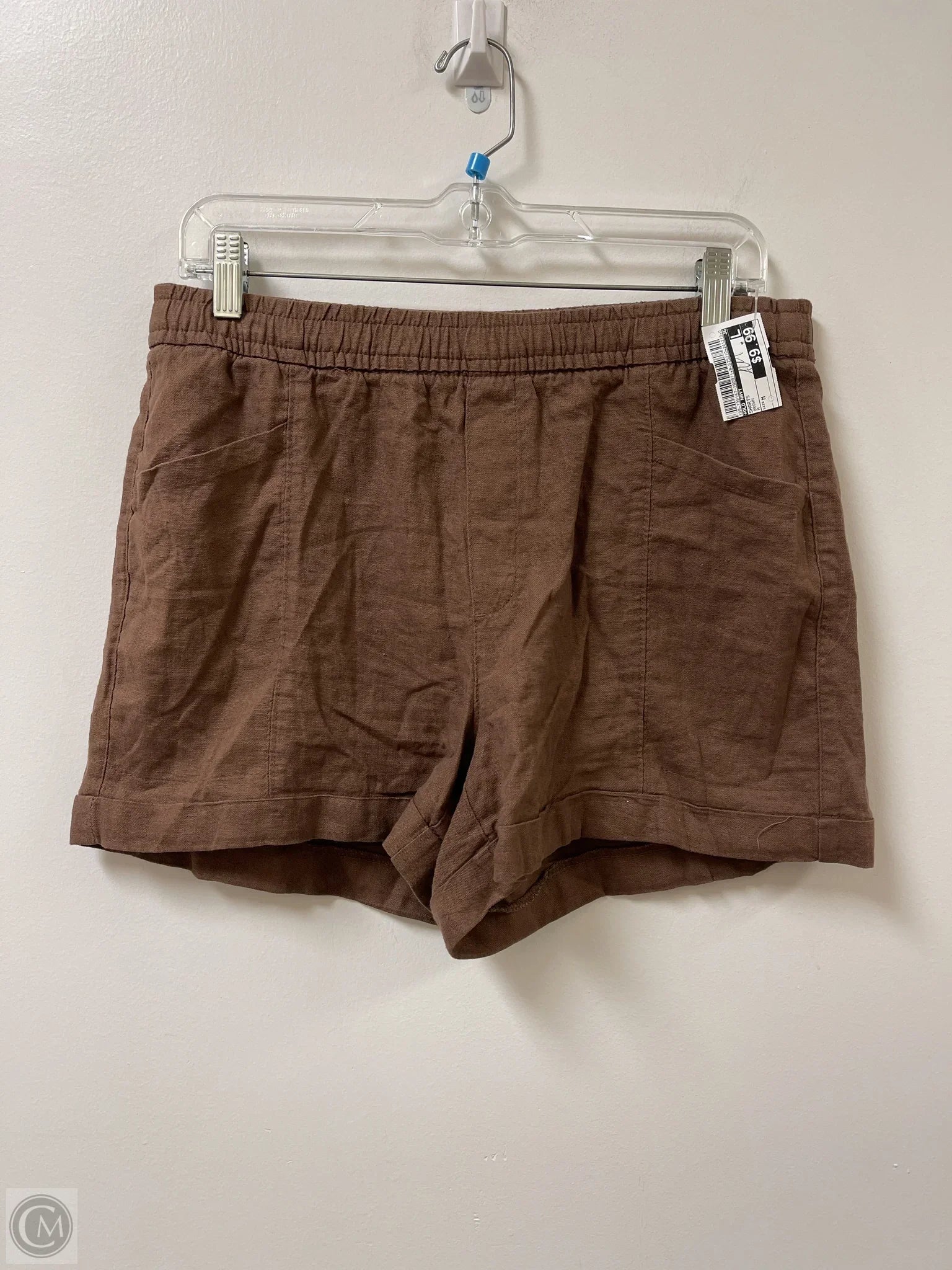 Men's Custom-Fit Pants for a Personalized TouchShorts By Old Navy In Brown, Size: M