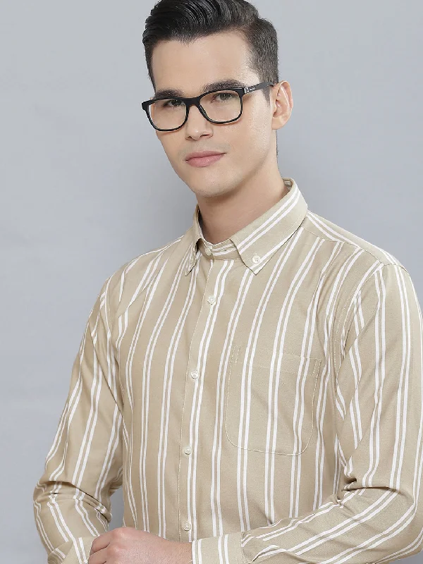 Men's Checked Short-Sleeve Shirts for Summer FunMen Smart Striped Cotton Formal Shirt Men's Checked Short-Sleeve Shirts for Summer FunMen Smart Striped Cotton Formal Shirt