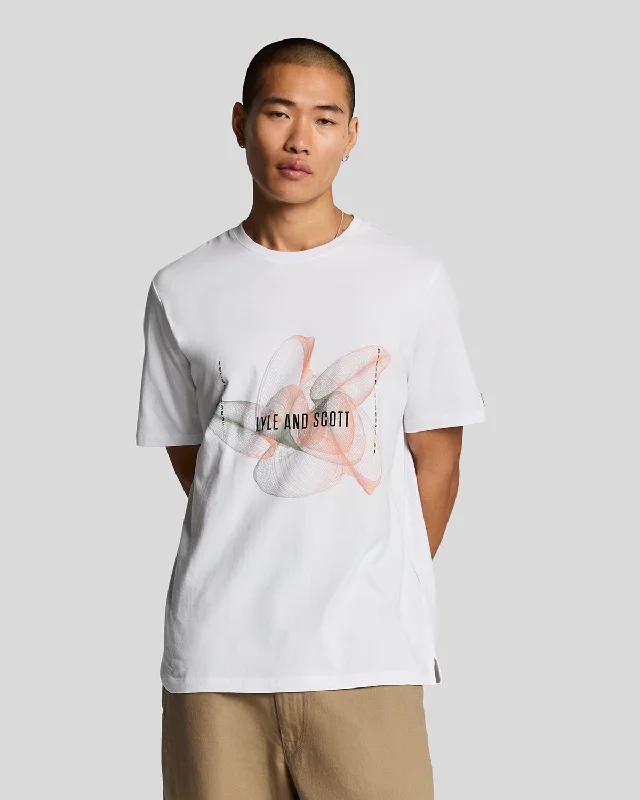 Men's Dressy Shirts for Formal Events3D Line Graphic T-Shirt