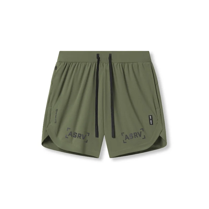 Men's Work Pants for Durability and Comfort0823. Tetra-Lite® 7" Linerless Short - Olive "Bracket"