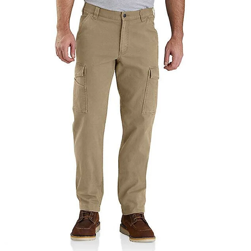 Men's Pants with Deep PocketsCarhartt Men's Rugged Flex® Fit Canvas Cargo Work Pant